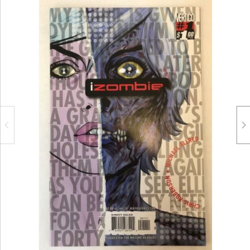 iZombie #1 Vertigo Comic 1st Print Book Michael Allred